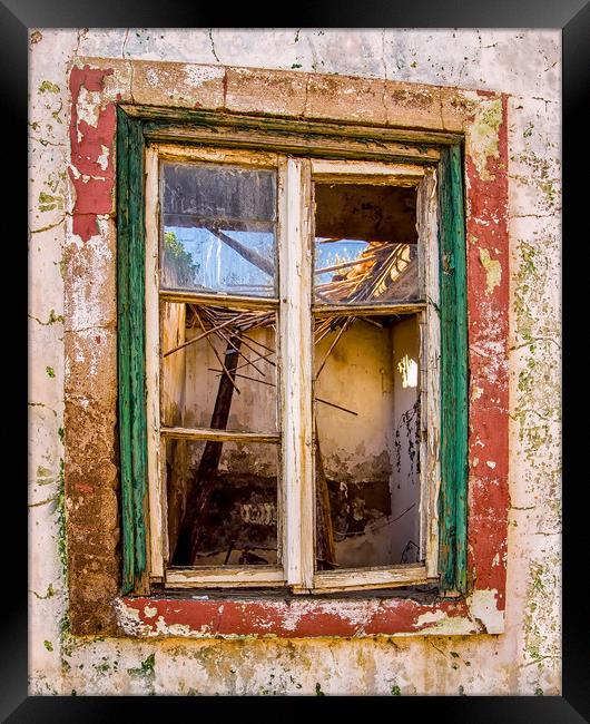 Dirty Windows Framed Print by Wight Landscapes