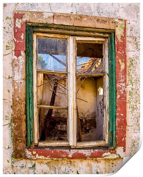 Dirty Windows Print by Wight Landscapes