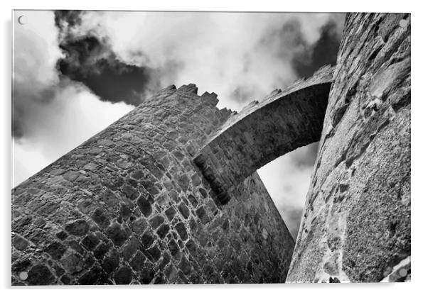 Stone arch bridge Acrylic by Igor Krylov