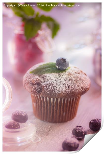 Sweet Muffin Print by Tanja Riedel