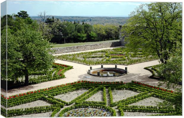 Monastery garden Canvas Print by Igor Krylov