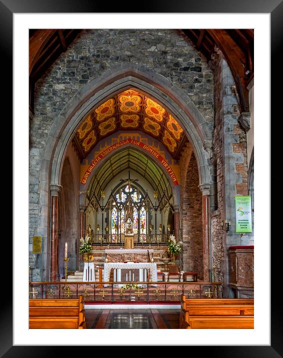 Holy Trinity Abbey, Adare, Ireland Framed Mounted Print by Mark Llewellyn