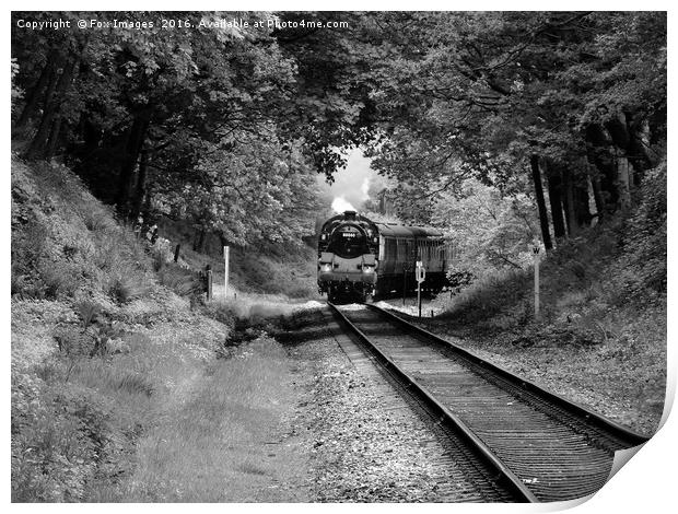 Locomotive 80080 Print by Derrick Fox Lomax