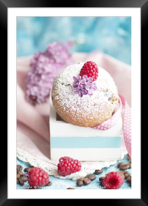 Candy Muffin Framed Mounted Print by Tanja Riedel