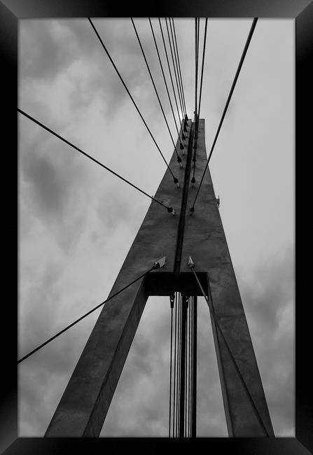 The Bridge Framed Print by David Martin
