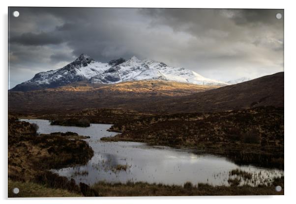 The Scottish Highlands,      Acrylic by chris smith