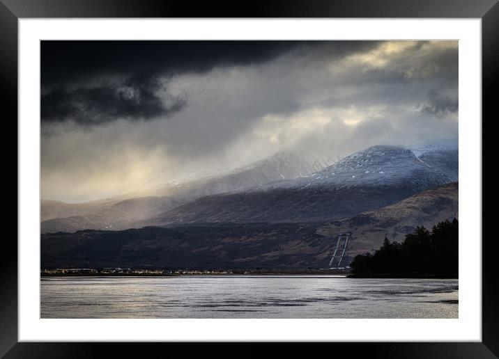 Fort William scotland   Framed Mounted Print by chris smith