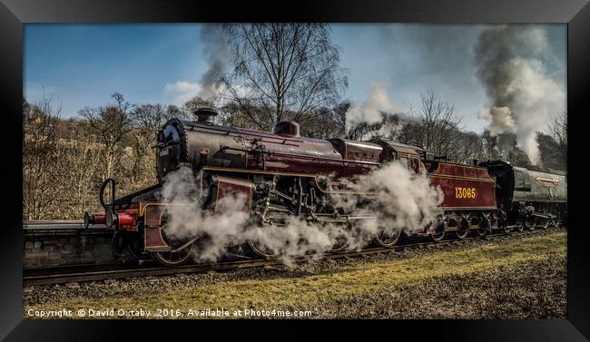 13065 at Summerseat Framed Print by David Oxtaby  ARPS