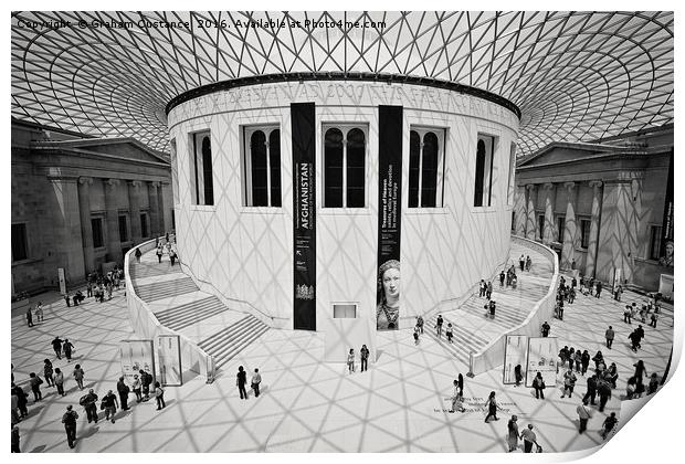 British Museum Print by Graham Custance