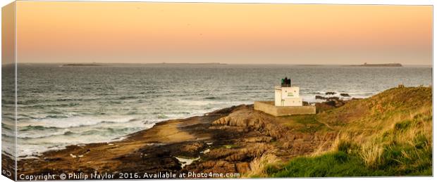 The Lighthouse at Stag Rock Canvas Print by Naylor's Photography