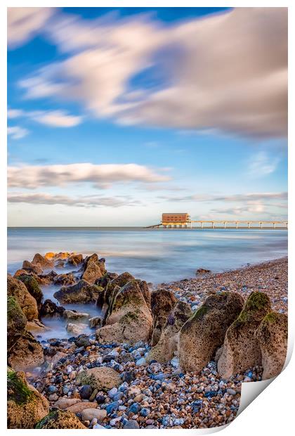 Bembridge Lifeboat Station LE Print by Wight Landscapes