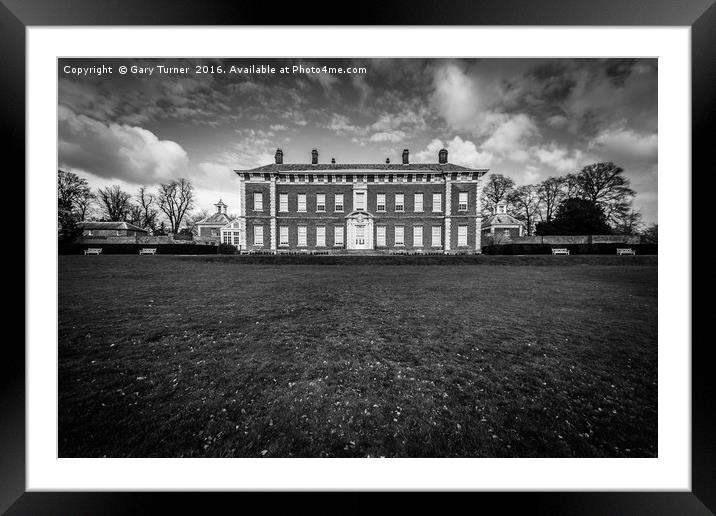 Beningbrough Hall Framed Mounted Print by Gary Turner