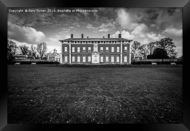 Beningbrough Hall Framed Print by Gary Turner