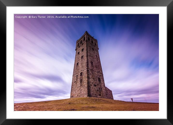 The Folly - Colour Framed Mounted Print by Gary Turner