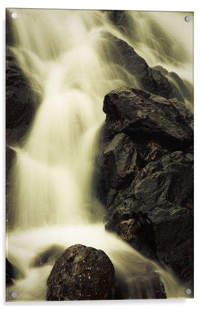 The Falls Acrylic by Simon Wrigglesworth