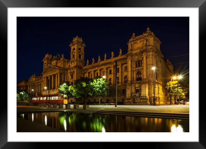 Budapest Museum Framed Mounted Print by Dave Wragg