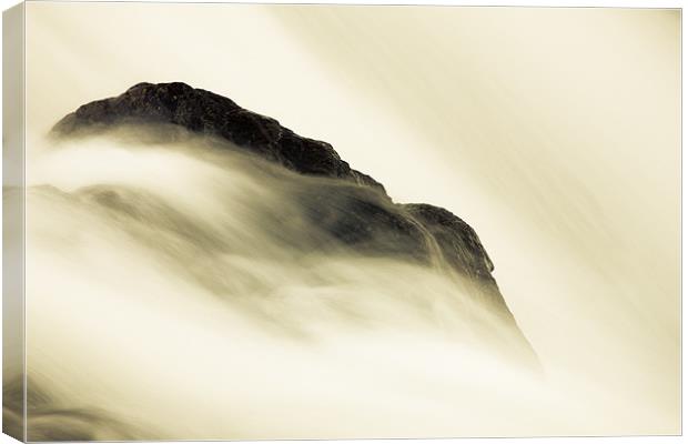 Rushing About Canvas Print by Simon Wrigglesworth