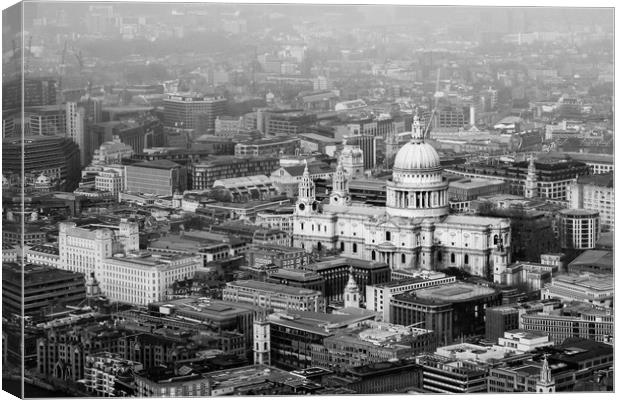 St Pauls Cathedral Canvas Print by Mick Sadler ARPS
