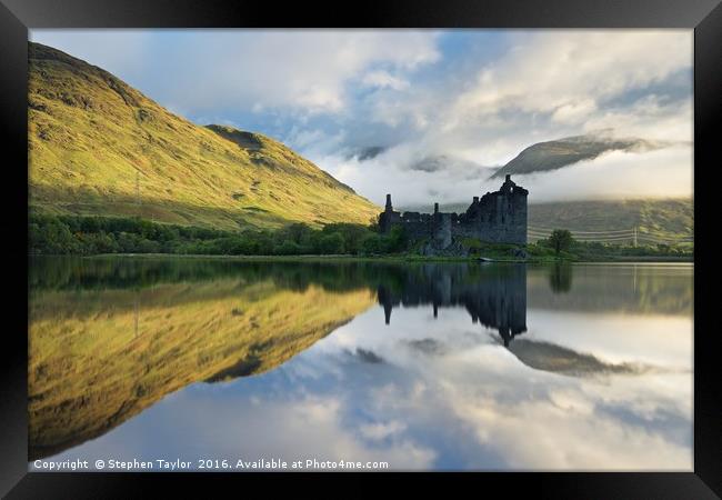A new day at Kilchurn Framed Print by Stephen Taylor