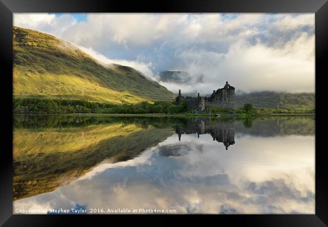 Summer at Loch Awe Framed Print by Stephen Taylor