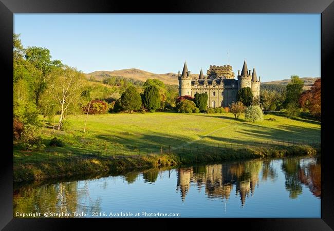 Inveraray Castle  Framed Print by Stephen Taylor