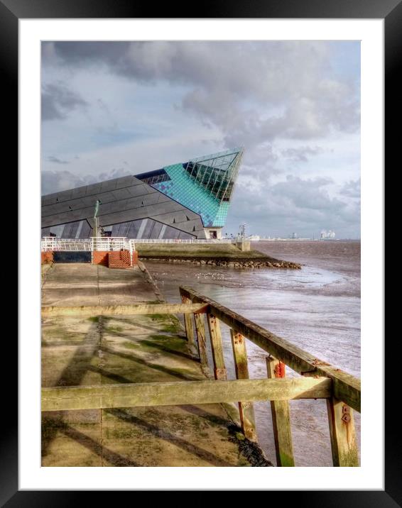 The Deep, Hull Framed Mounted Print by Sarah Couzens