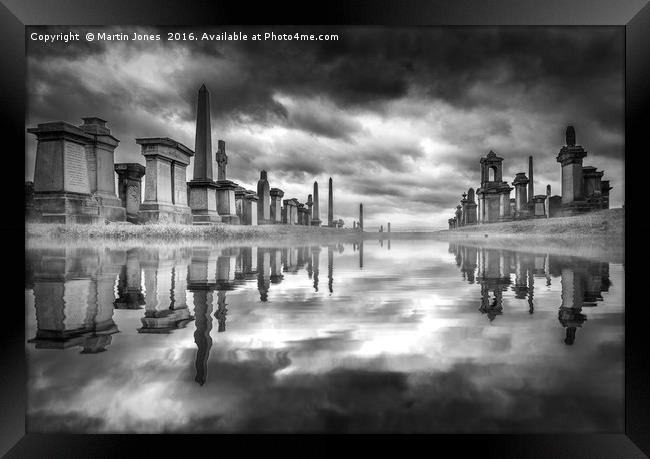 The Necropolis, Glasgow Framed Print by K7 Photography