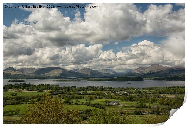 Loch Lomond Vista Print by GBR Photos