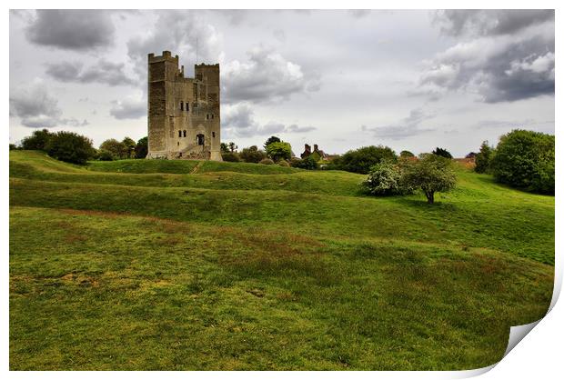 Orford Castle  Print by Darren Burroughs