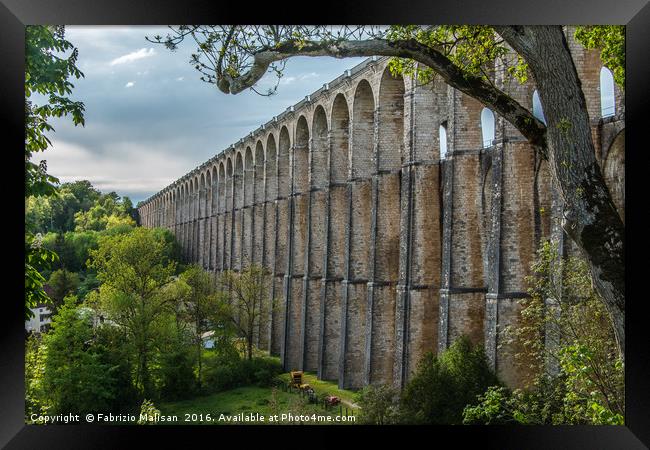 The Viaduct of Chaumont Framed Print by Fabrizio Malisan