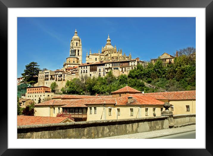 View  Cathedral of Segovia Framed Mounted Print by Igor Krylov