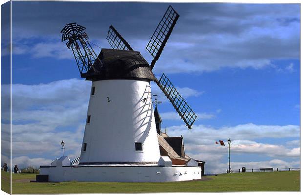 The Windmill. Canvas Print by Irene Burdell