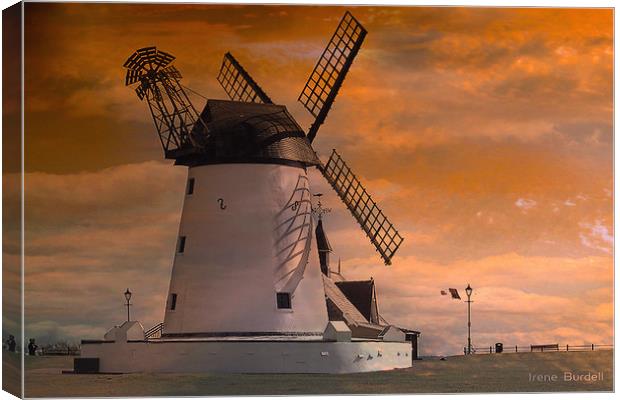 THe Windmill. Canvas Print by Irene Burdell