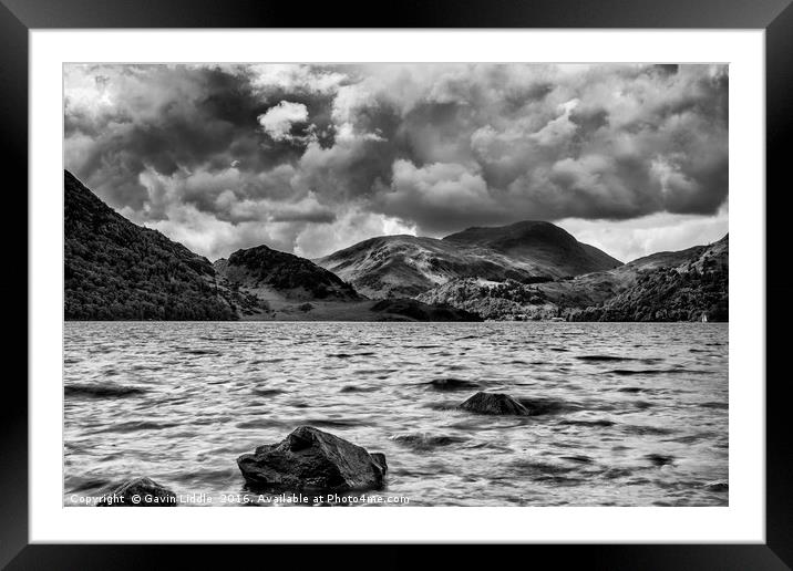 Ullswater, Lake District Framed Mounted Print by Gavin Liddle