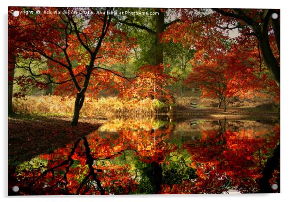 Autumn Spectacle  Acrylic by Nick Wardekker