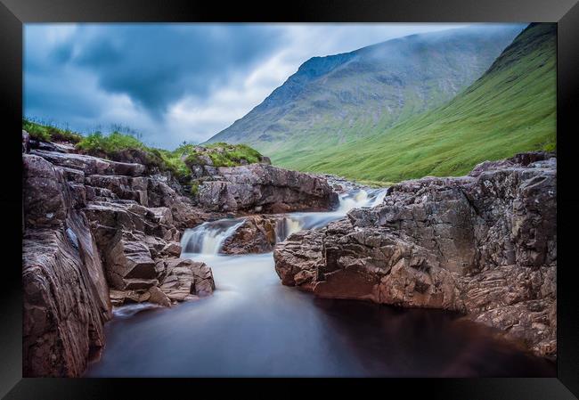 Glen Etive  Framed Print by Paul Andrews