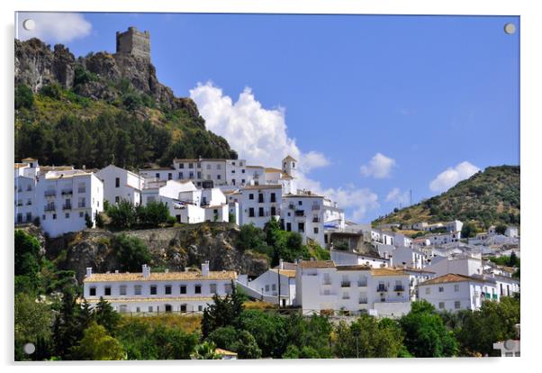 Andalusian village Acrylic by Adrian Susman