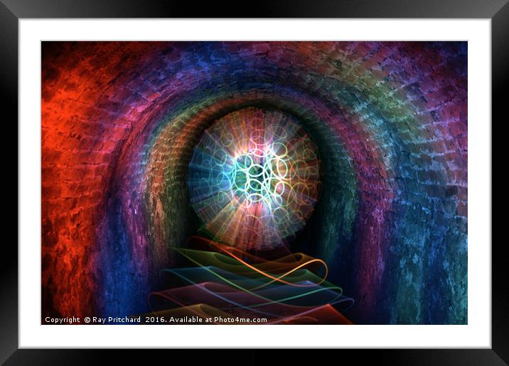 Lighting up the Darkness Framed Mounted Print by Ray Pritchard