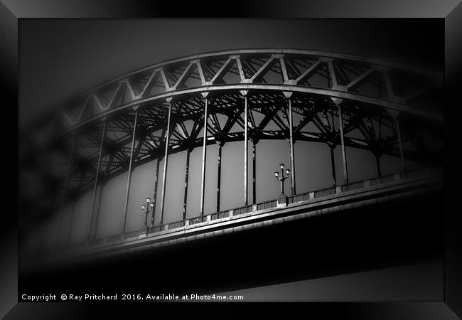 Tyne Bridge  Framed Print by Ray Pritchard