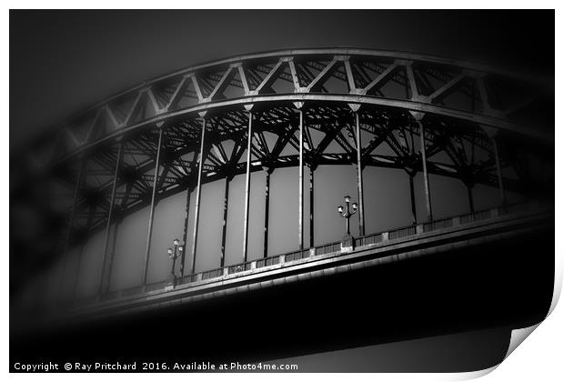 Tyne Bridge  Print by Ray Pritchard