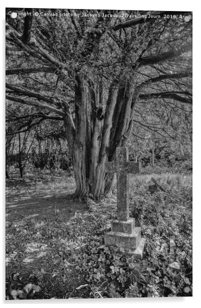 Tombstone Acrylic by Jack Jacovou Travellingjour