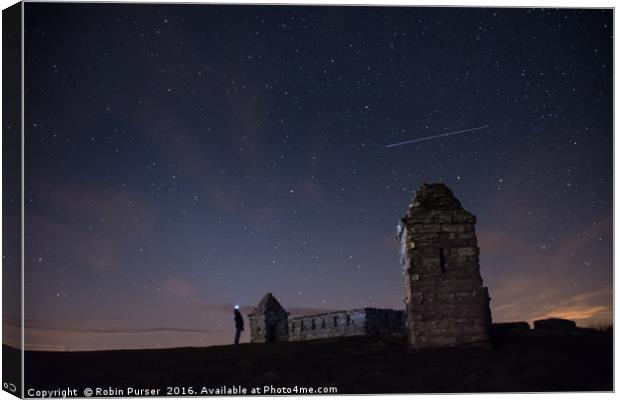 Shooting Star Canvas Print by Robin Purser