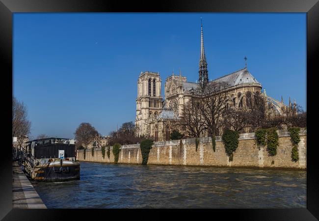 Notre Dame de Paris Framed Print by Ankor Light