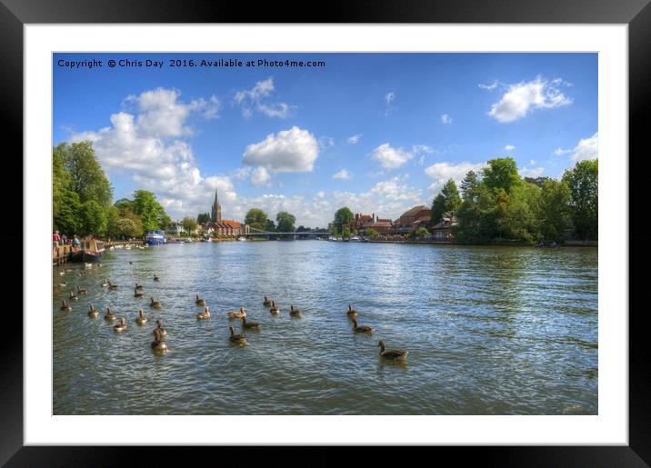 Marlow Framed Mounted Print by Chris Day