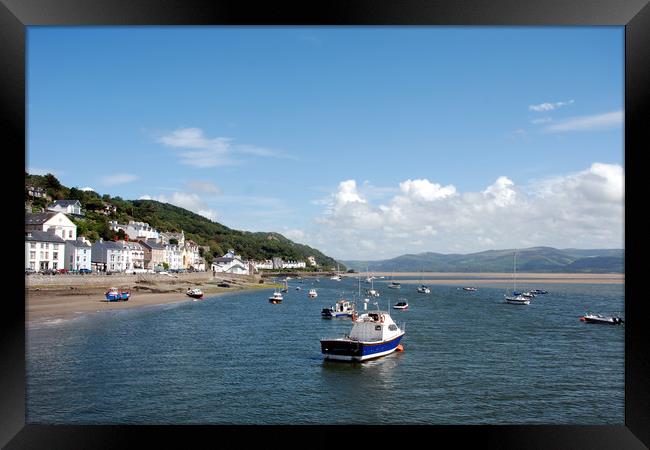 Aberdovey Harbour Framed Print by Harvey Hudson