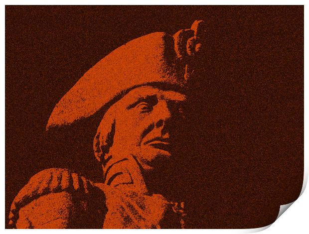 Lord Horatio Nelson  Print by Harvey Hudson