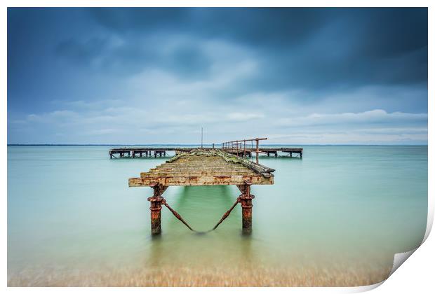 Victoria Pier  Print by Wight Landscapes