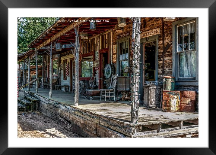 Store Front Framed Mounted Print by Doug Long