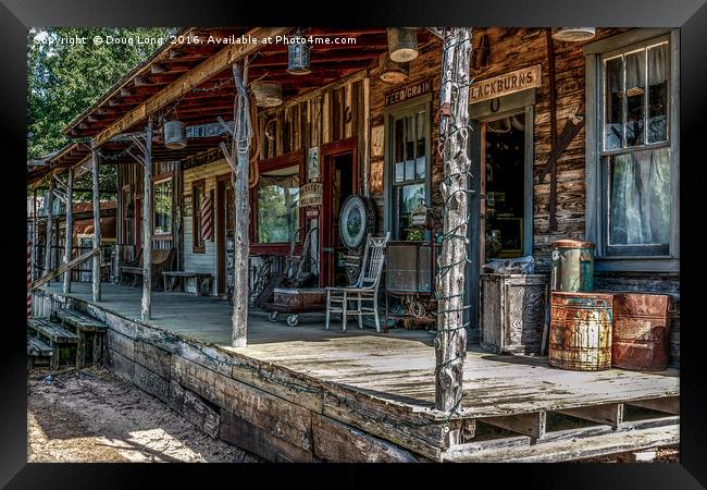 Store Front Framed Print by Doug Long