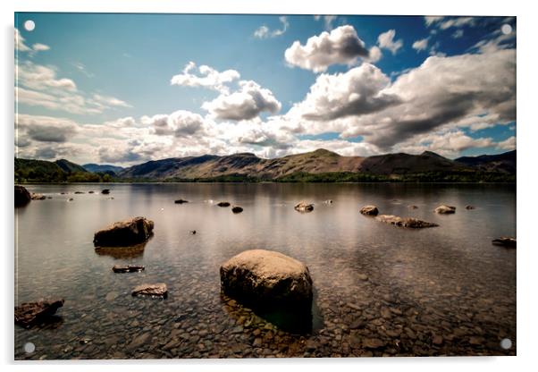 Derwent Water, Lake District Acrylic by Gavin Liddle